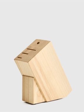 QUINCE Essential Japanese Damascus Steel Knife Block 045